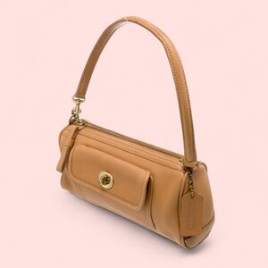 Rare Costa Rica leather coach Penelope Demi bag 2001 vintage